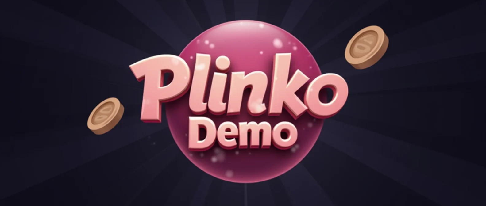 Logotipo de la demo del juego Plinko