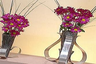 Floreros para tu sala elegantes y originales
